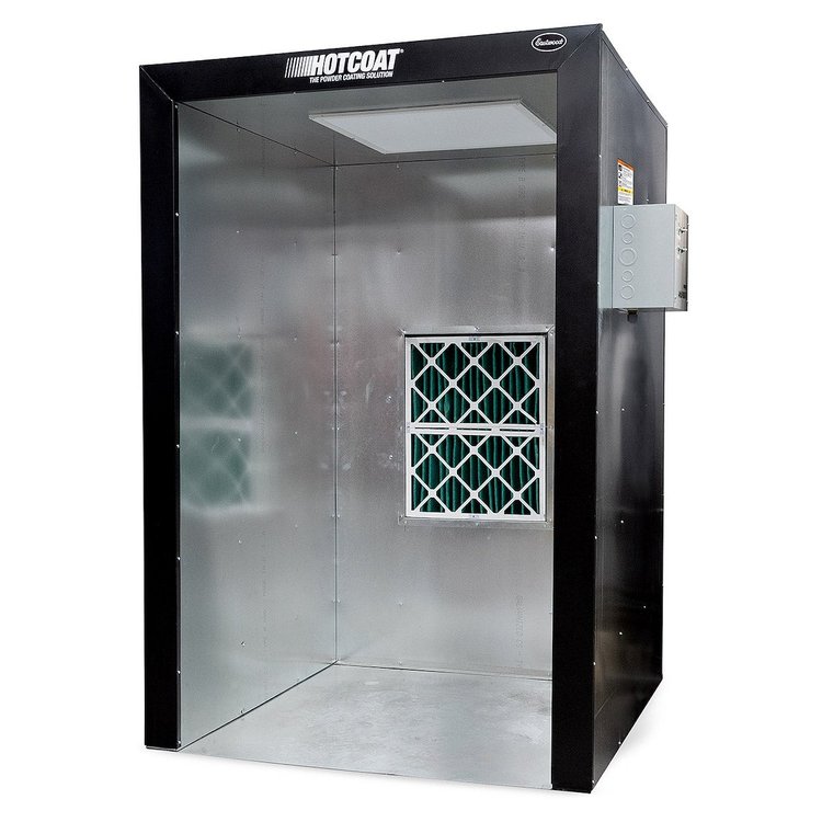 33276 HotCoat 120 V Powder Coating Booth, 4 x 4 x 6