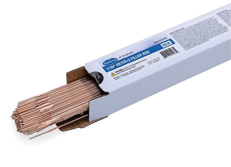 33341 1/16 in. ER70S-2 Filler Rod, 10 lb., ER70S2-063-10T