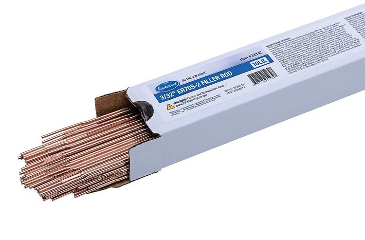33342 3/32 in. ER70S-2 Filler Rod, 10 lb., ER70S2-094-10T