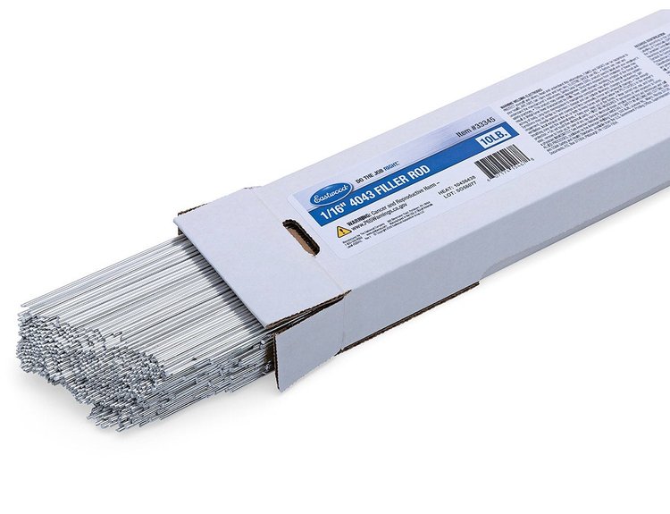 33345 1/16 in. 4043 Filler Rod, 10 lb., ER4043-063-10T