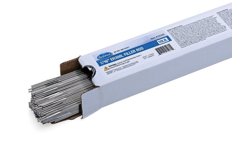 33349 1/16 in. ER308L Filler Rod, 10 lb., ER308L-063-10T