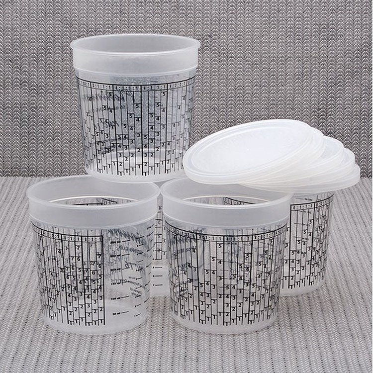 51201 Universal Mixing Cups, 1 Pint, Set of 5
