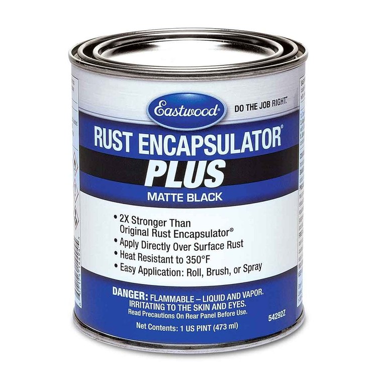 54292Z Rust Encapsulator Plus Paint, Matte Black, Pint