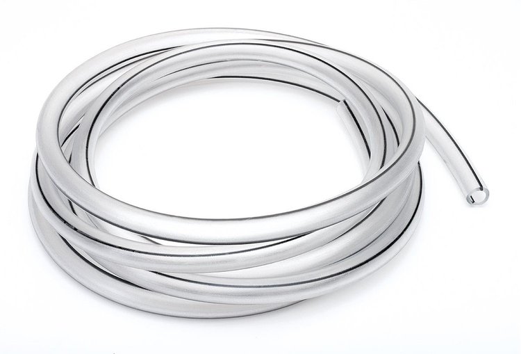 54308 Grounded Clear Vinyl Powder Flow/Vent Hose, For Elite PCS-1000 Powder Coating System, 11 mm I.D. x 13 ft.