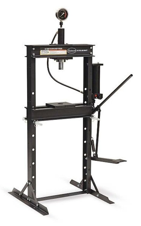 54441 12-Ton Hydraulic Shop Press