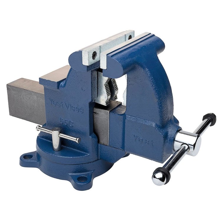 56398 Yost Model 65C 6-1/2 in. Tradesman Combination Pipe & Bench Vise w/ Swivel Base