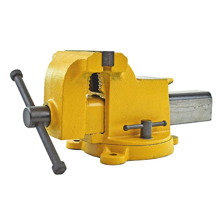 56425 Yost Model 904-HV High Visibility All Steel Utility Combination Pipe & Bench Vise