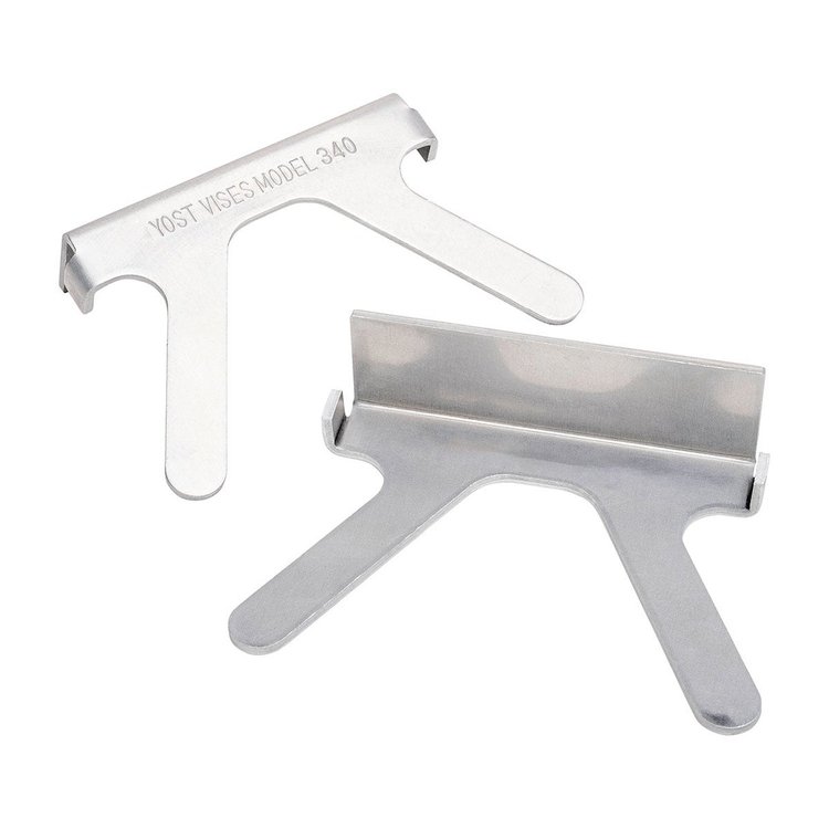 56454 Yost Model SA-340 4 in. Aluminum Jaw Vise Caps