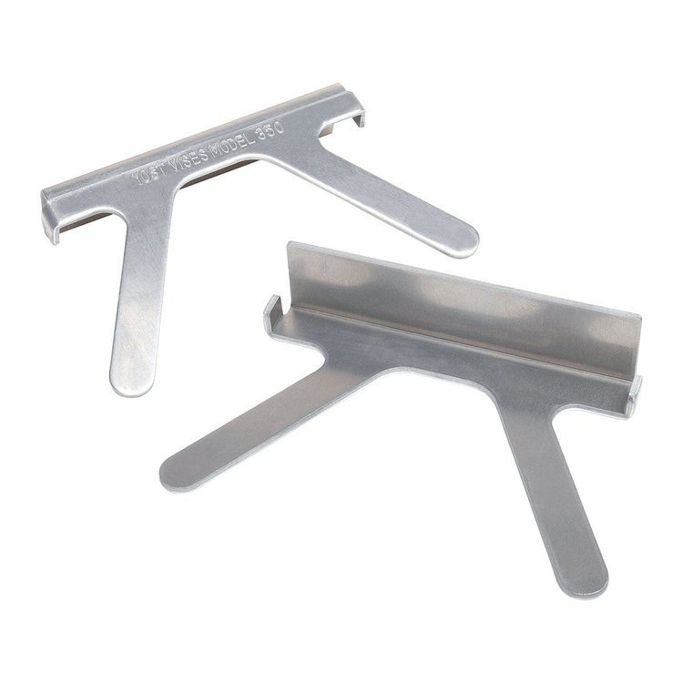 56456 Yost Model SA-350 5 in. Aluminum Jaw Vise Caps