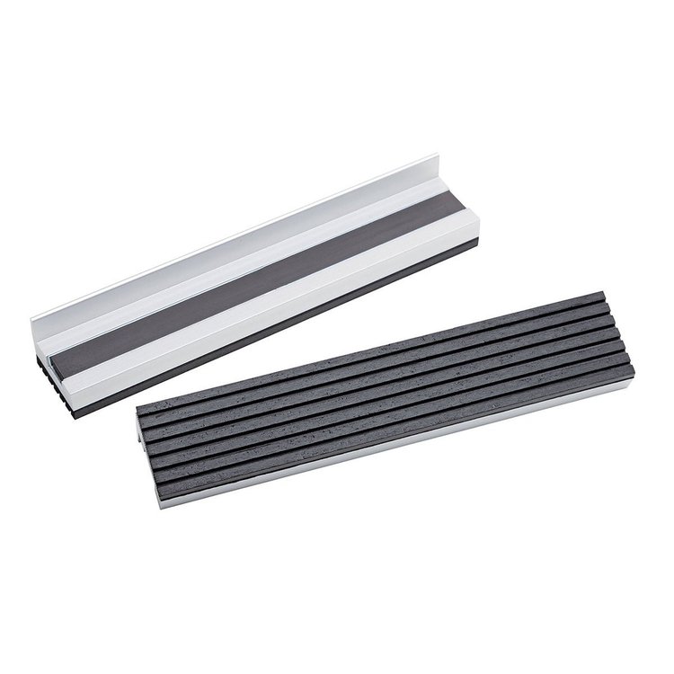 56475 Yost Model MR-360 6 in. Magnetic Aluminum Jaw Cap w/ Rubber Surface