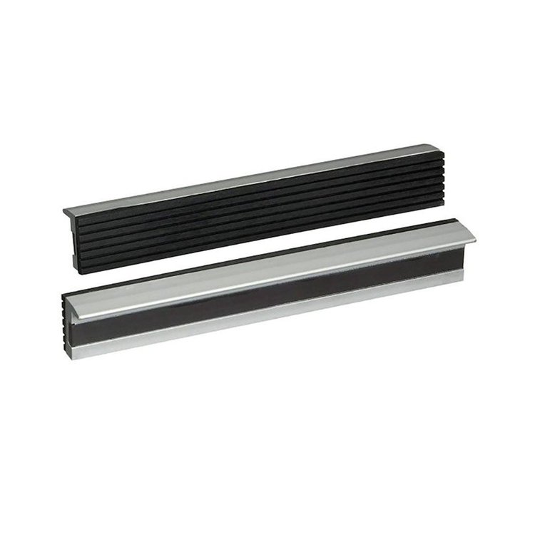 56478 Yost Model MR-310 10 in. Magnetic Aluminum Jaw Cap w/ Rubber Surface