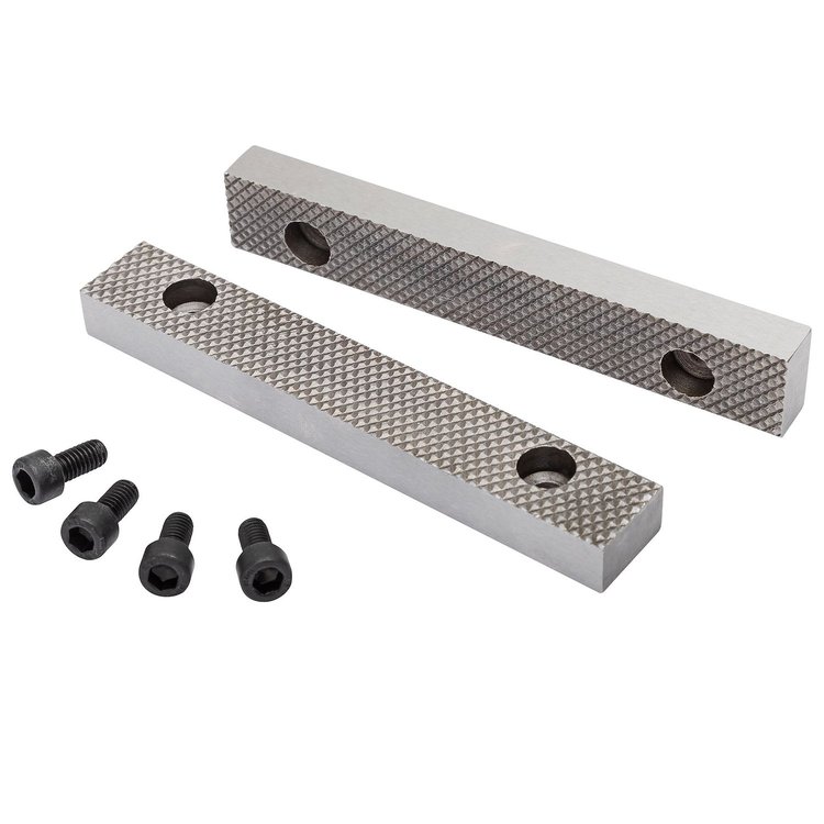 56981 Yost ADI5-JAW Replacement Jaws w/ Set Screws, For Bench Vise Model ADI-5