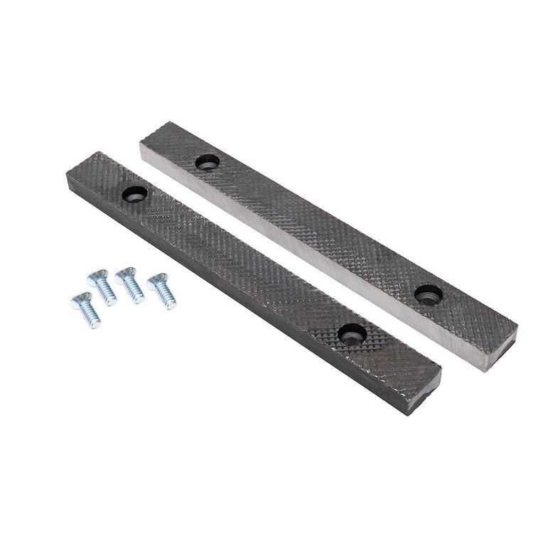 57029 Yost 908-HV-AS-02 8 in. Wide Replacement Serrated Jaws, For 908-HV-AS High Visibility Bench Vise