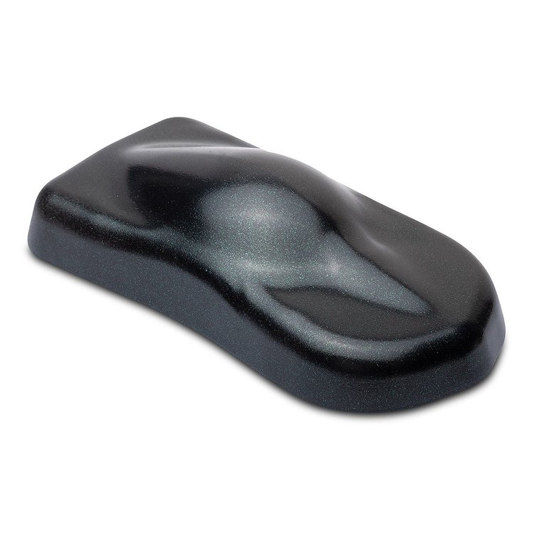 58977LB HotCoat Powder Coat, Midnight Green Sky Satin, 1 lb.