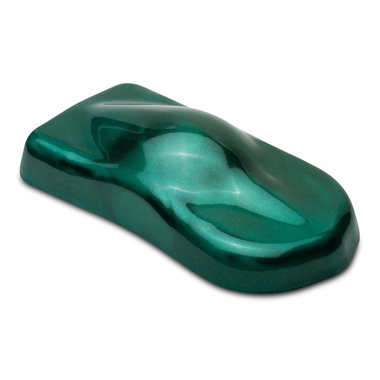 59151 HotCoat Powder Coat, Translucent Teal Metallic, 8 oz.