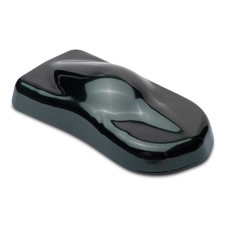 5915255LBS HotCoat Powder Coat, Midnight Green Metallic, 55 lb.