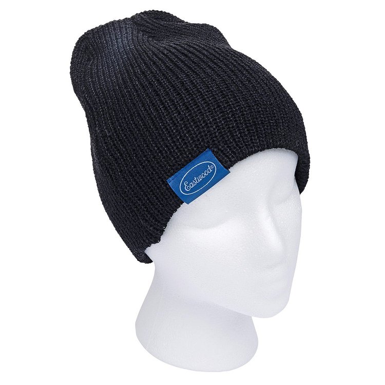 60017 Black Beanie Knit Hat