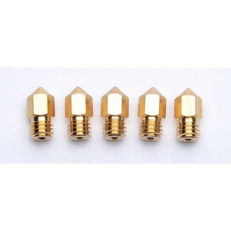 60395 Replacement 0.4 mm Nozzle Set, For Genesis 3D Printer (60381), Set of 5
