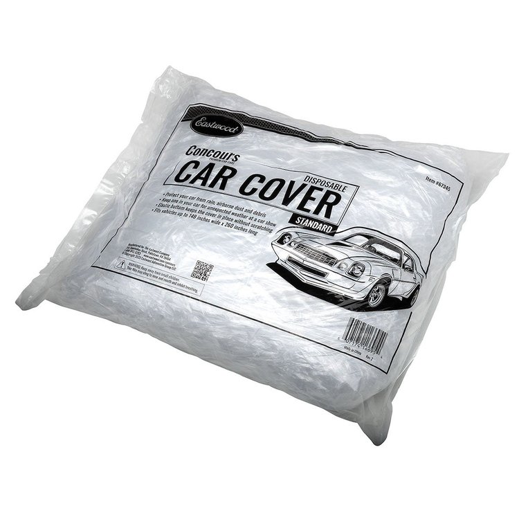 67345 Concours Disposable Car Cover, Standard