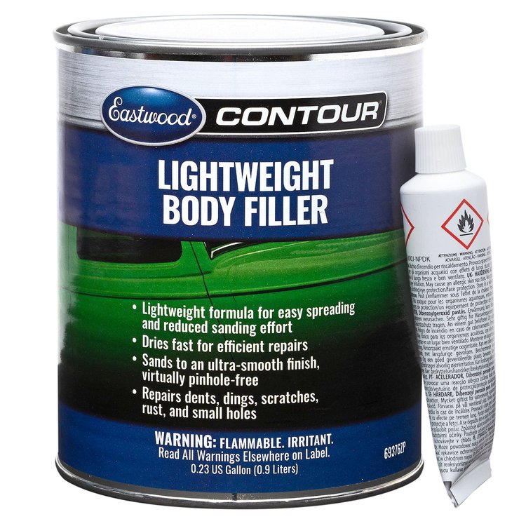 69376ZP Contour Lightweight Body Filler, 0.9L