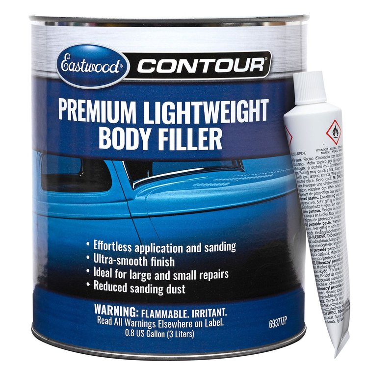 69377ZP Contour Premium Lightweight Body Filler, 3L