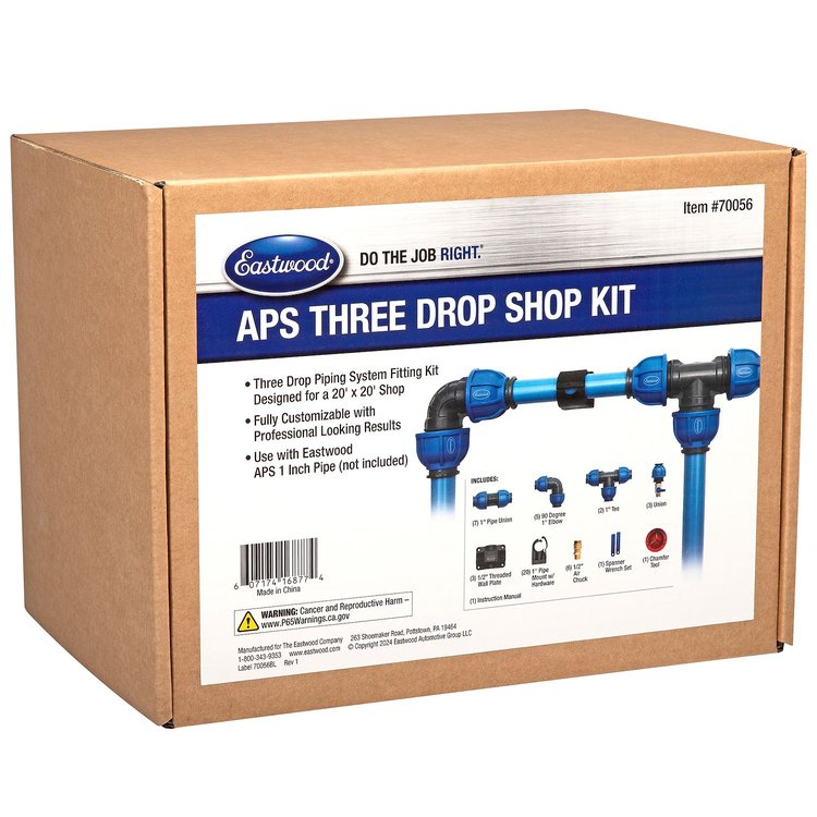 70056 APS Three Drop Shop Kit (No Piping)