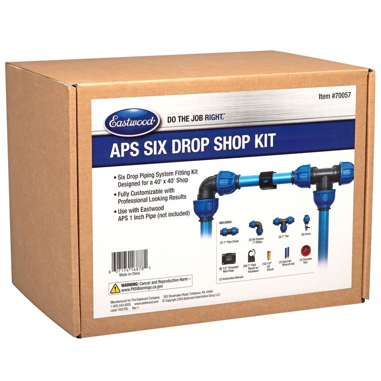 70057 APS Six Drop Shop Kit (No Piping)
