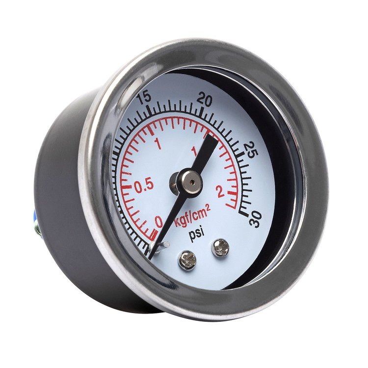 71852 HotCoat 100kV Air Pressure Gauge, 0 - 30 psi (0 - 2 kgf/cm²)