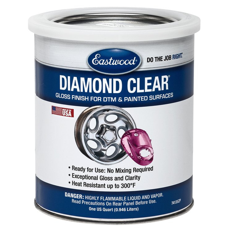Diamond Clear Gloss Urethane Clear Coat - Quart 74135ZP