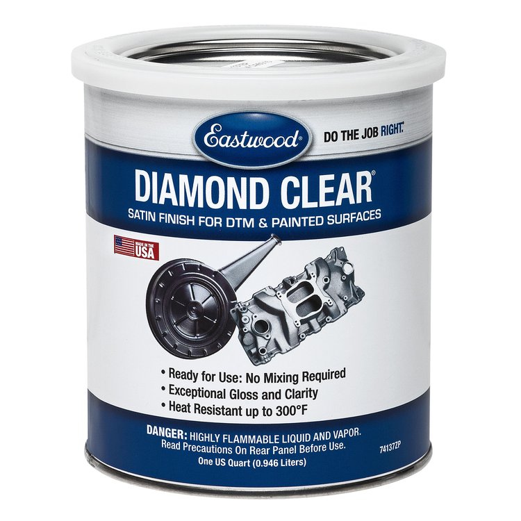 Diamond Clear Satin Urethane Clear Coat - Quart 74137ZP