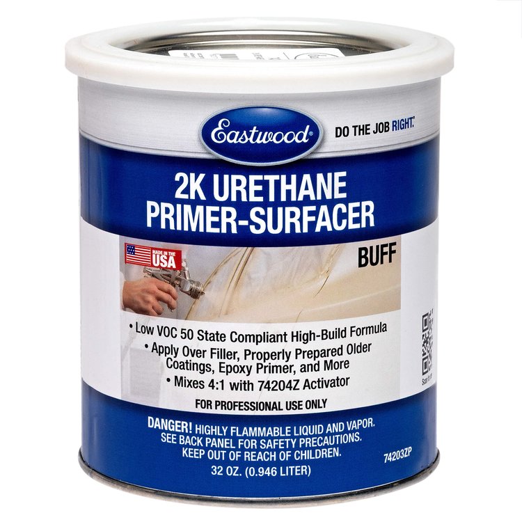 2K Urethane Primer Surfacer Buff - Quart 74203ZP
