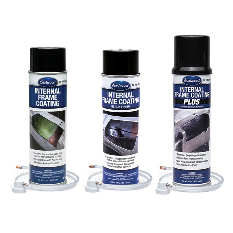 Black Internal Frame Coating Aerosol - 4 Pack 98049