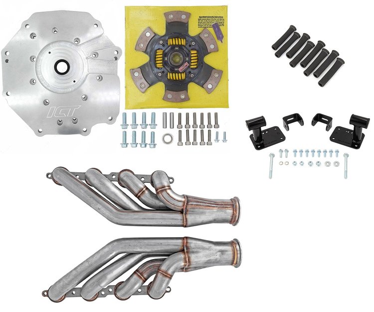Transmission Bellhousing Adapter Plate Kit for GM LS Engine to 2007-2008 Nissan Gen 2 JK Transmission