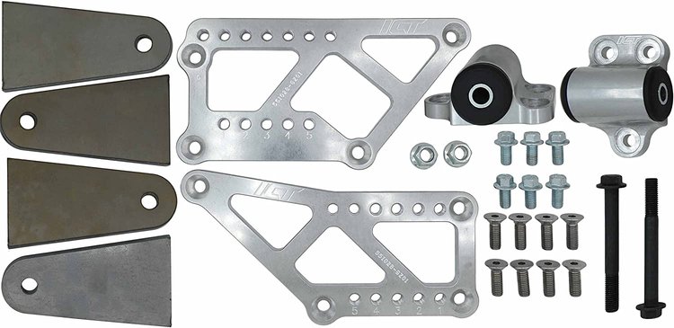 Universal Motor Mount Kit for Ford 7.3L Godzilla Swap [Billet]