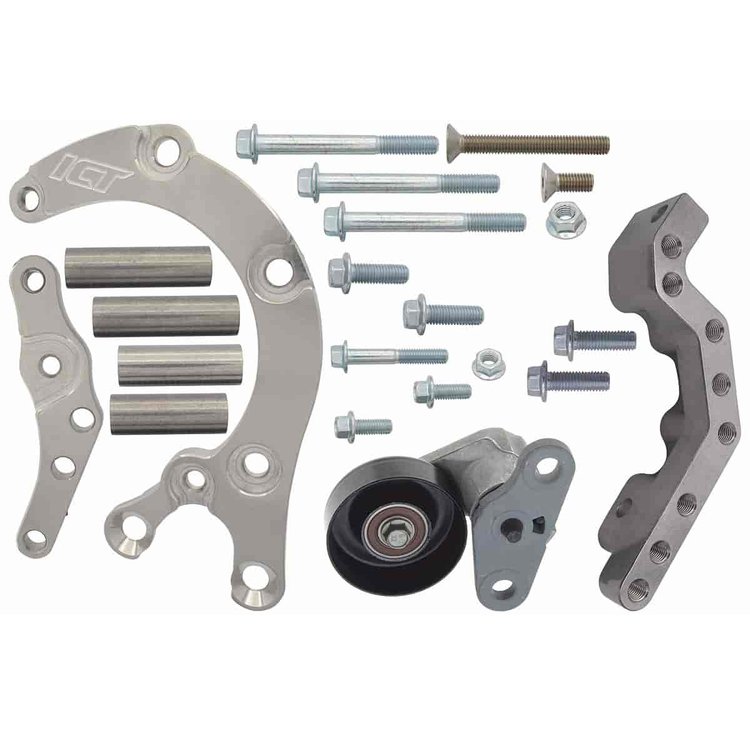 Low-Mount Sanden 7176 A/C Compressor Bracket Kit [LS Truck]