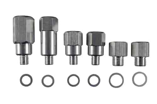 LS Gauge Sensor Master Adapter Set for Coolant and Oil Sensors