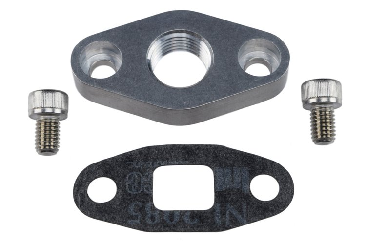 Turbo Oil Drain Flange for T4 Wide Flange