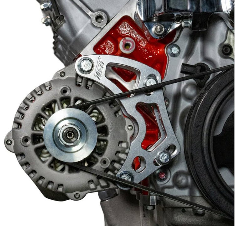 551177-LT-3 Low Mount Alternator Bracket for GM Trucks w/Gen V LT Engines [Billet Aluminum]