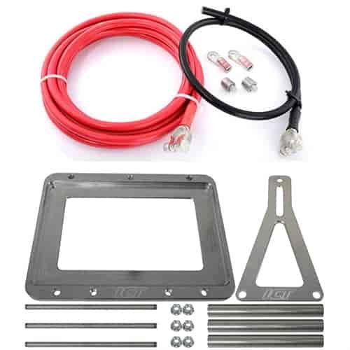 Universal Billet Battery Tray Kit