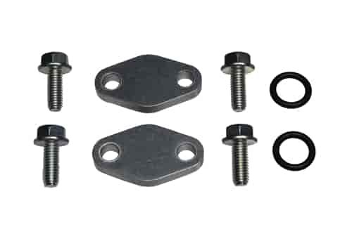 Billet Oil Cooler Block-Off Plates for 1999-2015 Suzuki Hayabusa