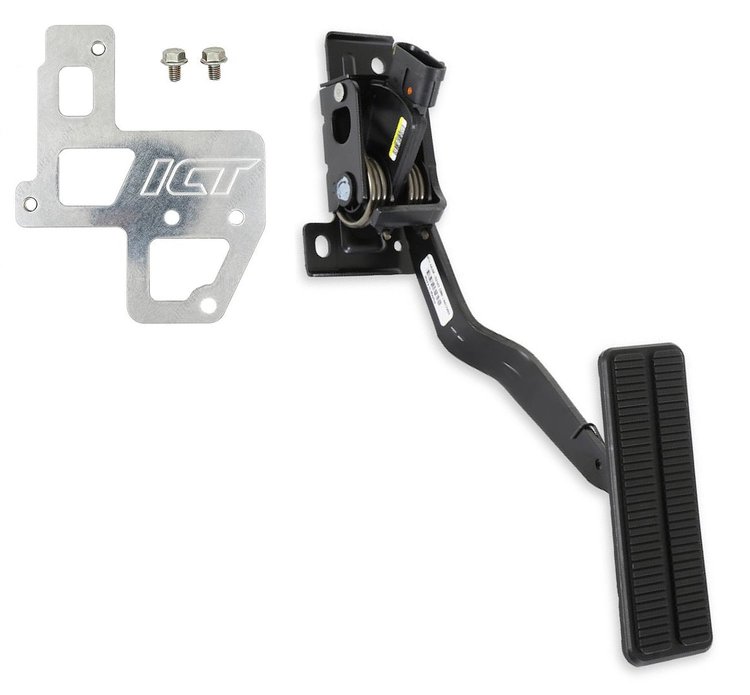 551286-C101K Throttle Pedal Mount Bracket Kit for 1973-1987 Chevy C10 Truck