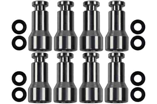 Fuel Injector Spacer Set Adapts LS1/LS6 Intake and Fuel Rails with LS3 Style Injectors