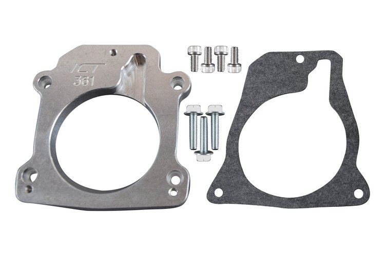LS Throttle Body Adapter for LT 4-Bolt Intakes to LS 3-Bolt Throttle Bodies