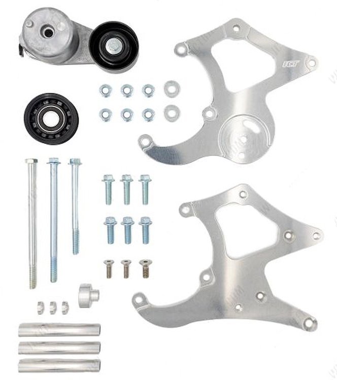 551474-LT-3 Sanden 508 A/C Compressor Heavy-Duty Bracket Kit for GM Truck LT Gen V Engines