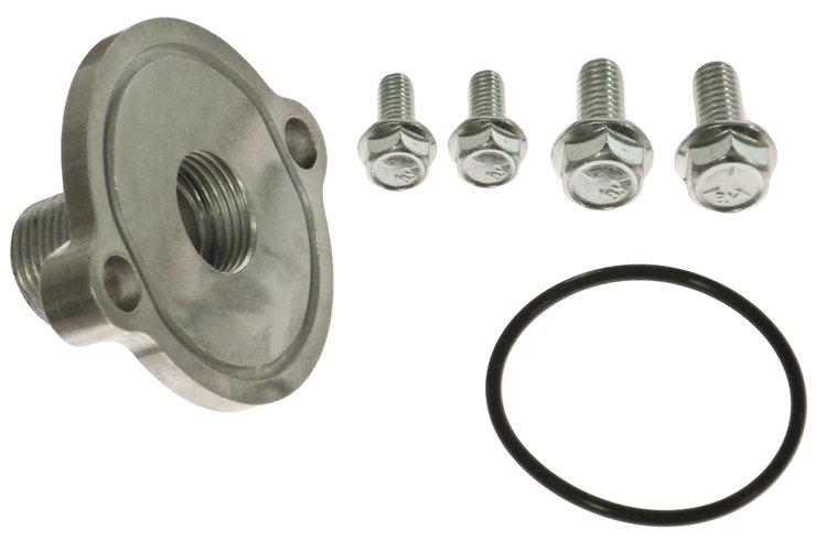 Oil Filter Adapter Plate for Small Block Chevy and Big Block Chevy