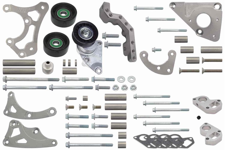 Alternator and Power Steering Pump Bracket Kit GM LS Truck Turbo Engine