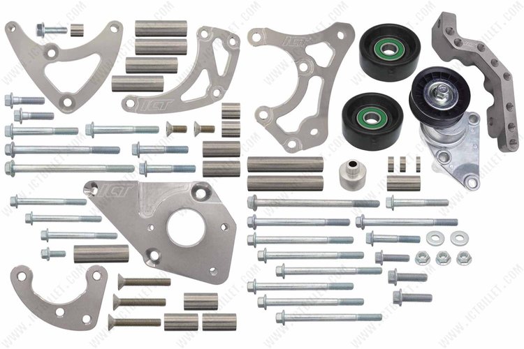 LS Alternator Relocation and LS1 Power Steering Pump Bracket Kit