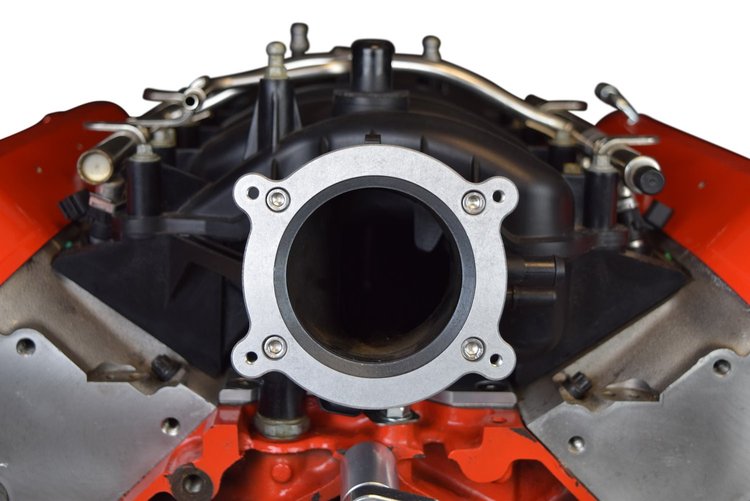 LS Throttle Body Adapter for LS4 Intake to 4-Bolt Throttle Body