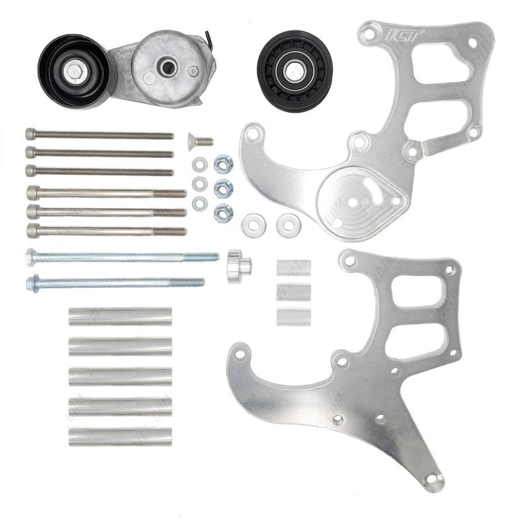 551585-LT-3 R4 A/C Compressor Heavy-Duty Bracket Kit for GM Truck LT Gen V Engines