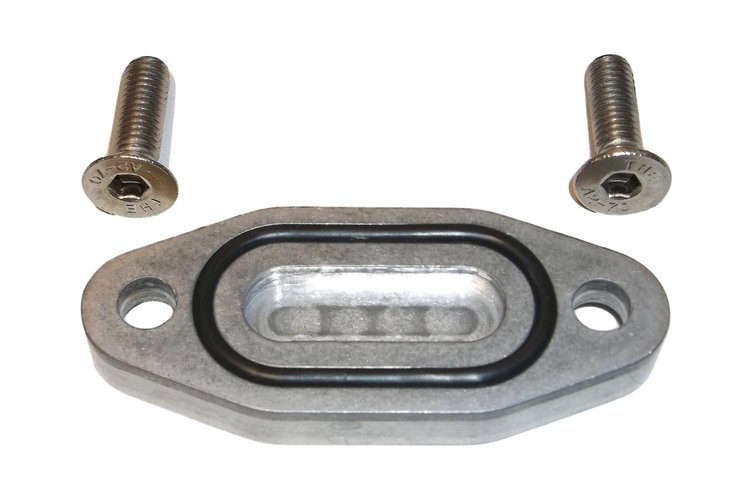 LS Oil Cooler Port Delete Plate